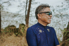 Philippine Tribal Navy Blue Cycle Jersey